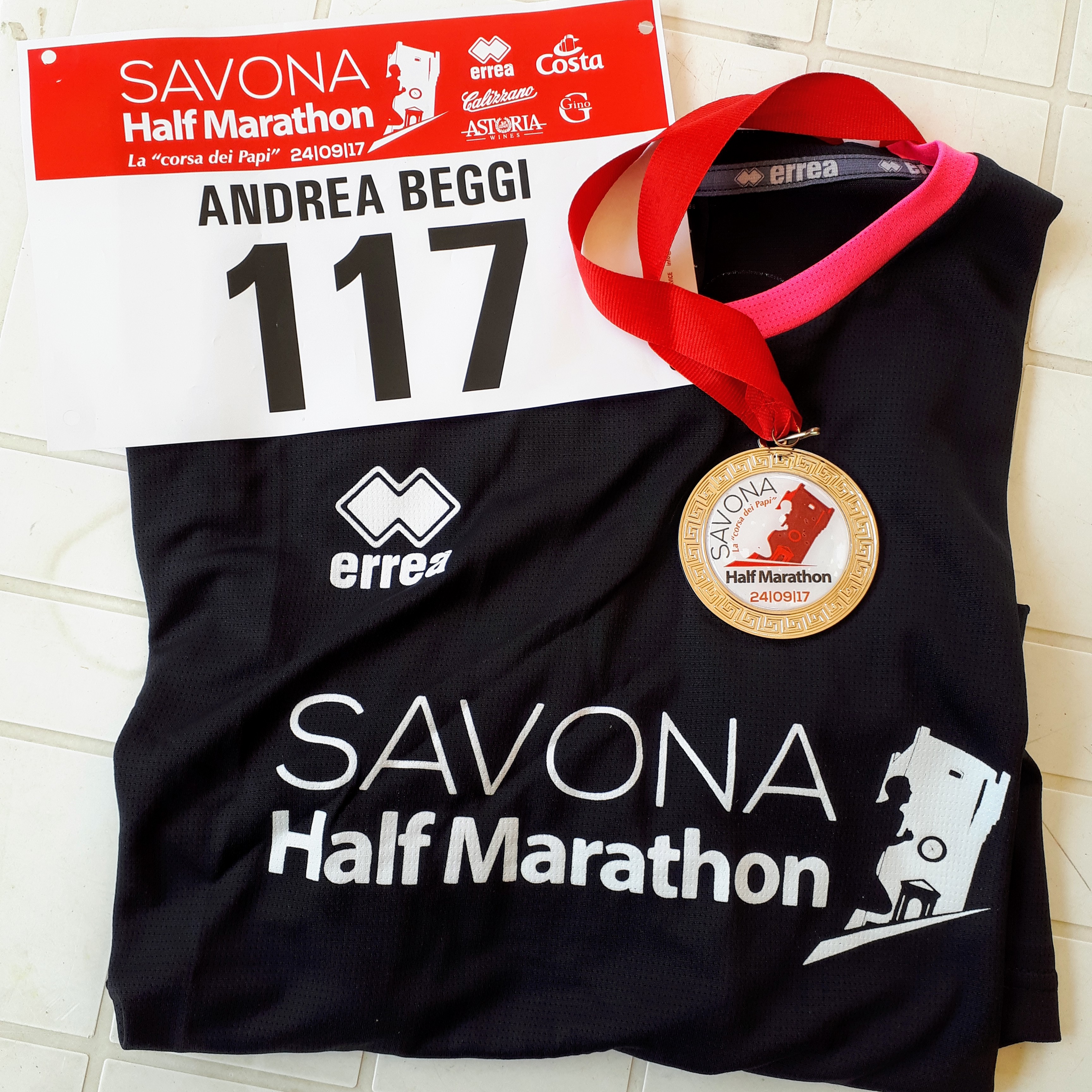 Terza Savona Half Marathon 2017